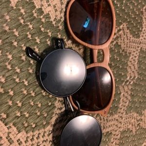 TWO pairs of sunglasses